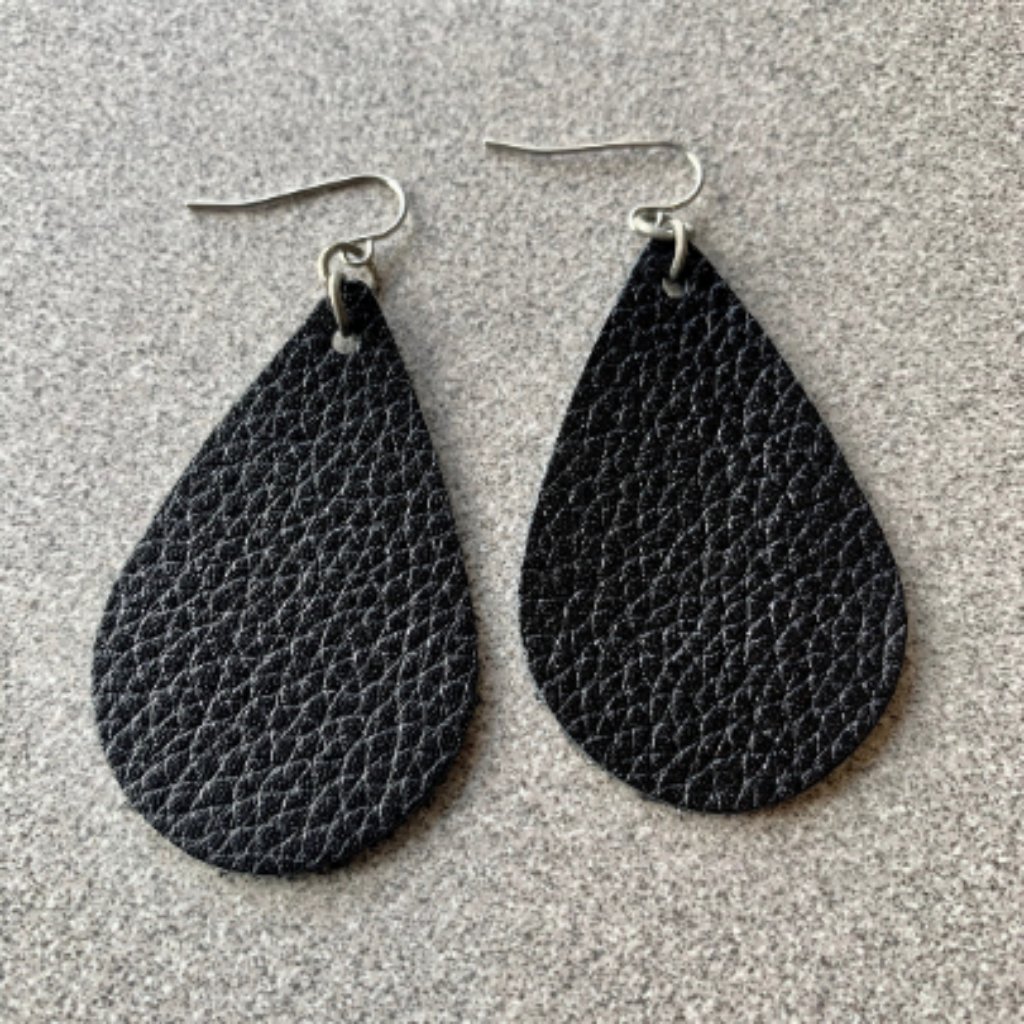 3 For $20 - Circadian Earrings, Leather Earrings